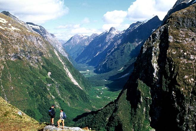 Omanui/McKinnon Pass summit, highest point on the Milford Track