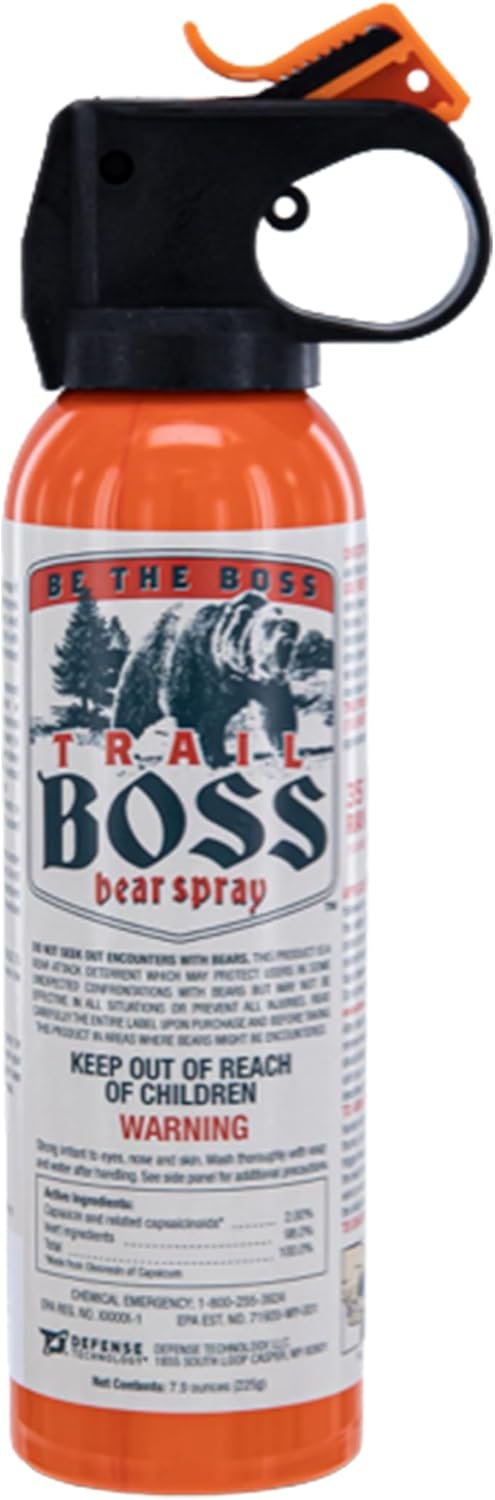 Trail Boss Bear Spray 7.9 oz, budget bear spray for hiking