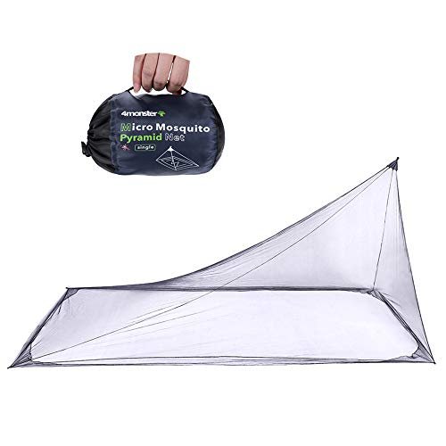4Monster Camping Insect Net, lightweight hanging mosquito net for sleeping bags