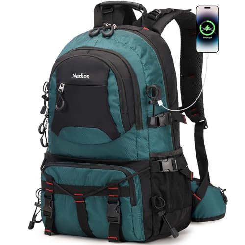 Nerlion 40L Hiking Backpack, lightweight short overnight hiking pack