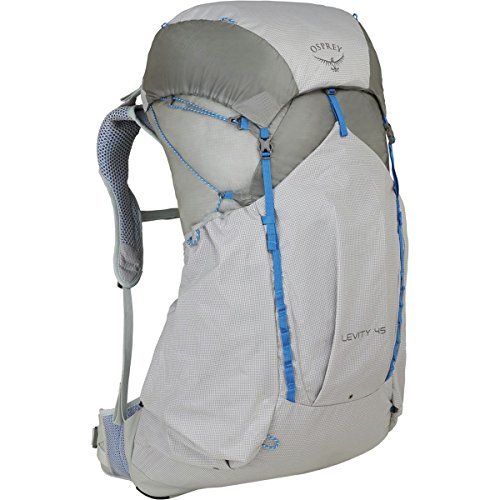 Osprey Levity 45, ultralight framed backpack for low base weight hiking