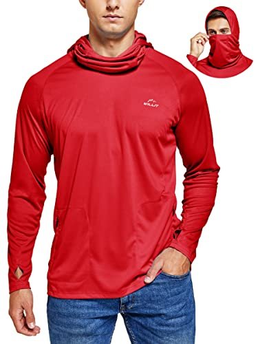 WILLIT UPF 50 sun hoodie for hiking on exposed trails