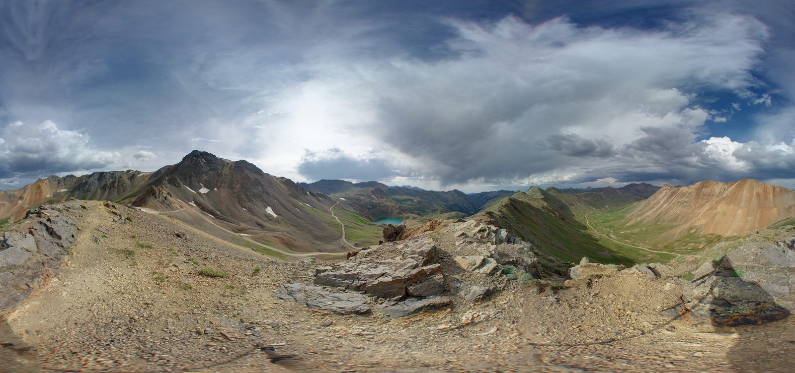 Above California Pass in the San Juan Mountains, Colorado Trail