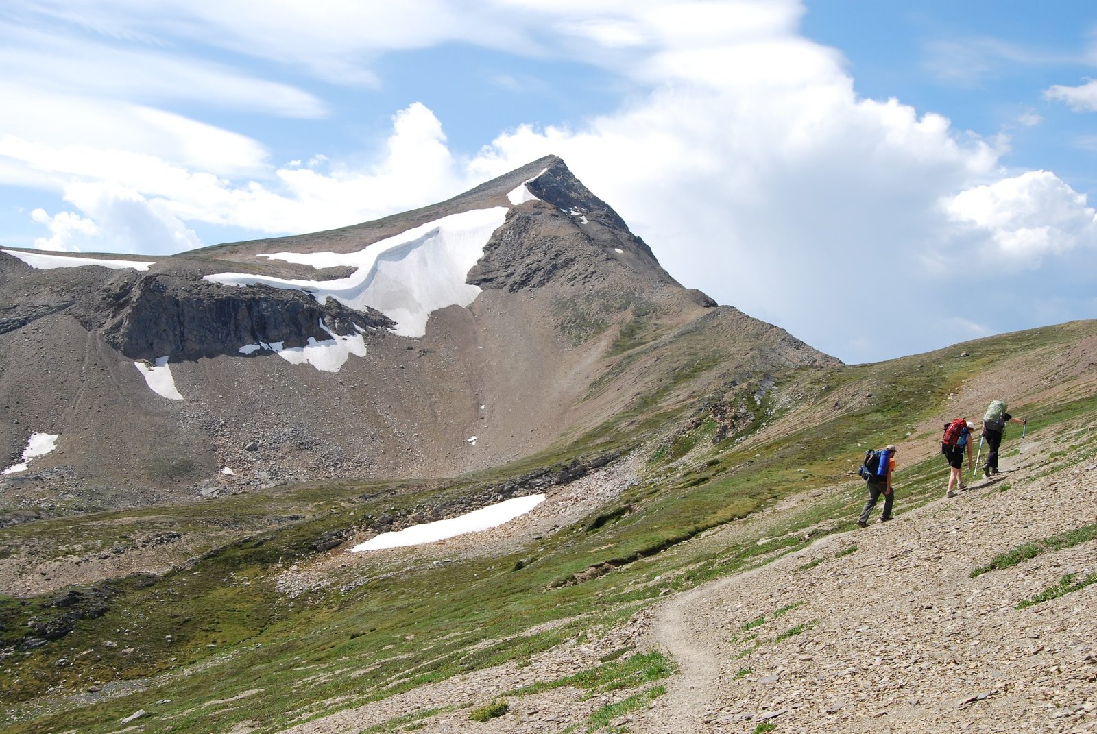 Curator Mountain from the Skyline Trail, Jasper National Park