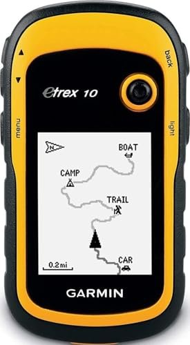 Garmin eTrex 10 budget handheld GPS for hiking