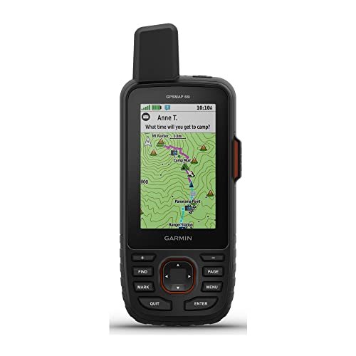 Garmin GPSMAP 66i handheld GPS with inReach satellite communicator