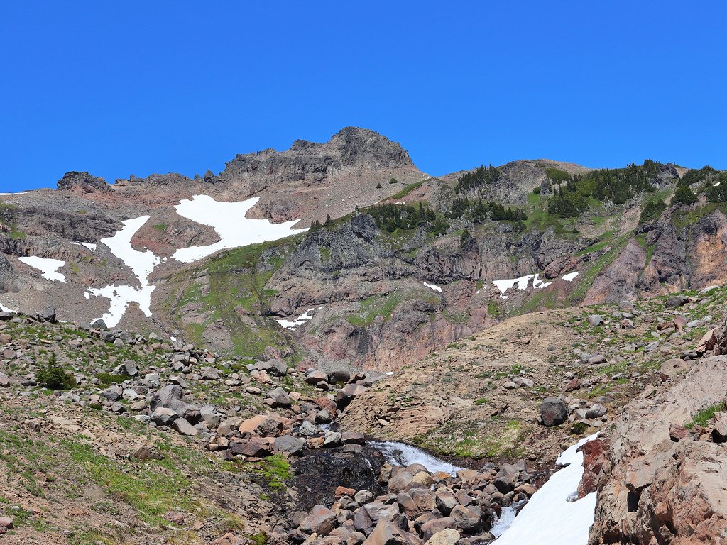 Goat Rocks Wilderness landscape, Gifford Pinchot National Forest, Washington
