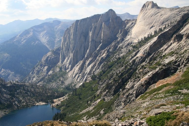 High Sierra Trail: Sequoia’s Direct Route to the Summit of Mount Whitney Hamilton Lake and the Great Western Divide near Kaweah Gap, High Sierra Trail