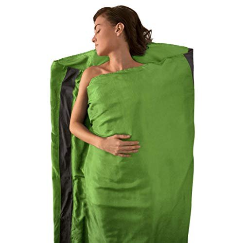 Sea to Summit Premium Silk Liner Rectangular, ultralight flat sleeping bag liner