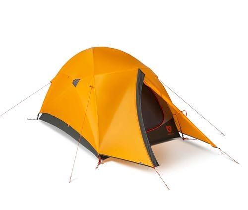 NEMO Kunai 2P, four-season freestanding tent built for high-wind alpine camps