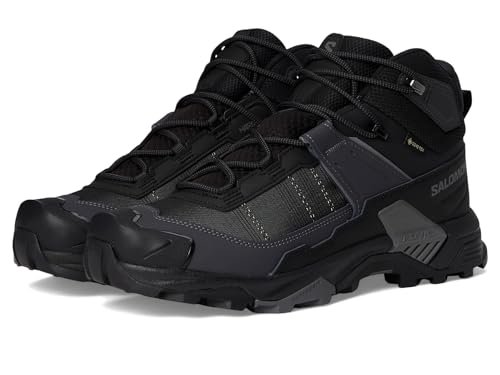 Salomon X Ultra 5 Mid GTX boots, waterproof hiking boots for the Brazeau Loop