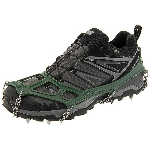 Kahtoola MICROspikes, one of the best microspikes for hiking icy shoulder-season trails