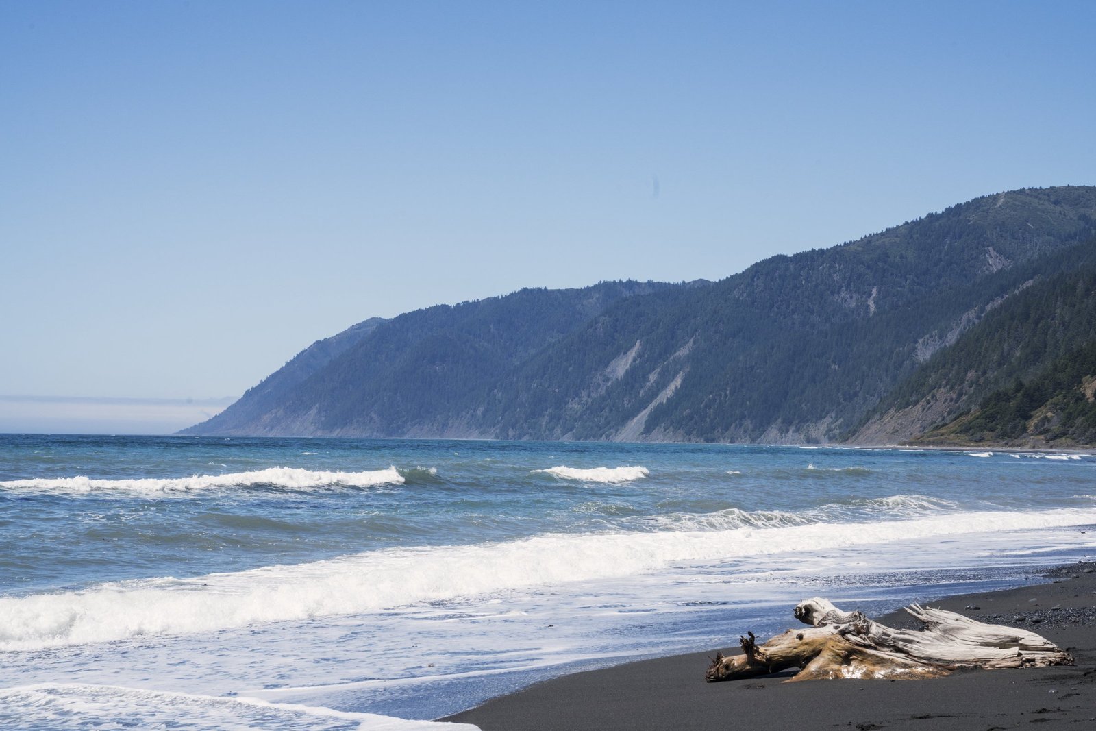 Tidal zone along the Lost Coast Trail, King Range National Conservation Area