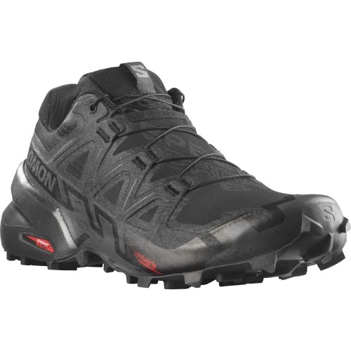 Salomon Speedcross 6 trail running shoe, aggressive lugs for mud and wet terrain